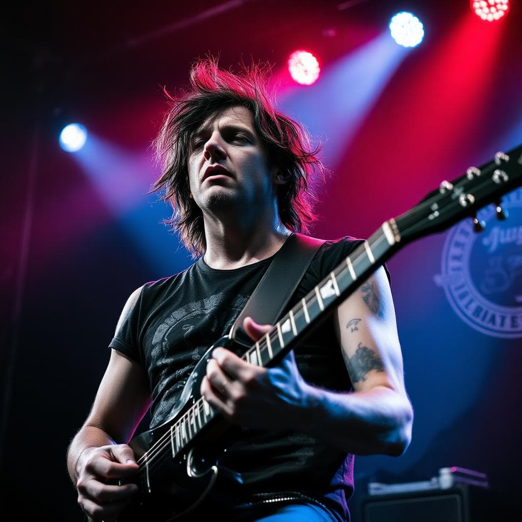 Guitar closeup photography